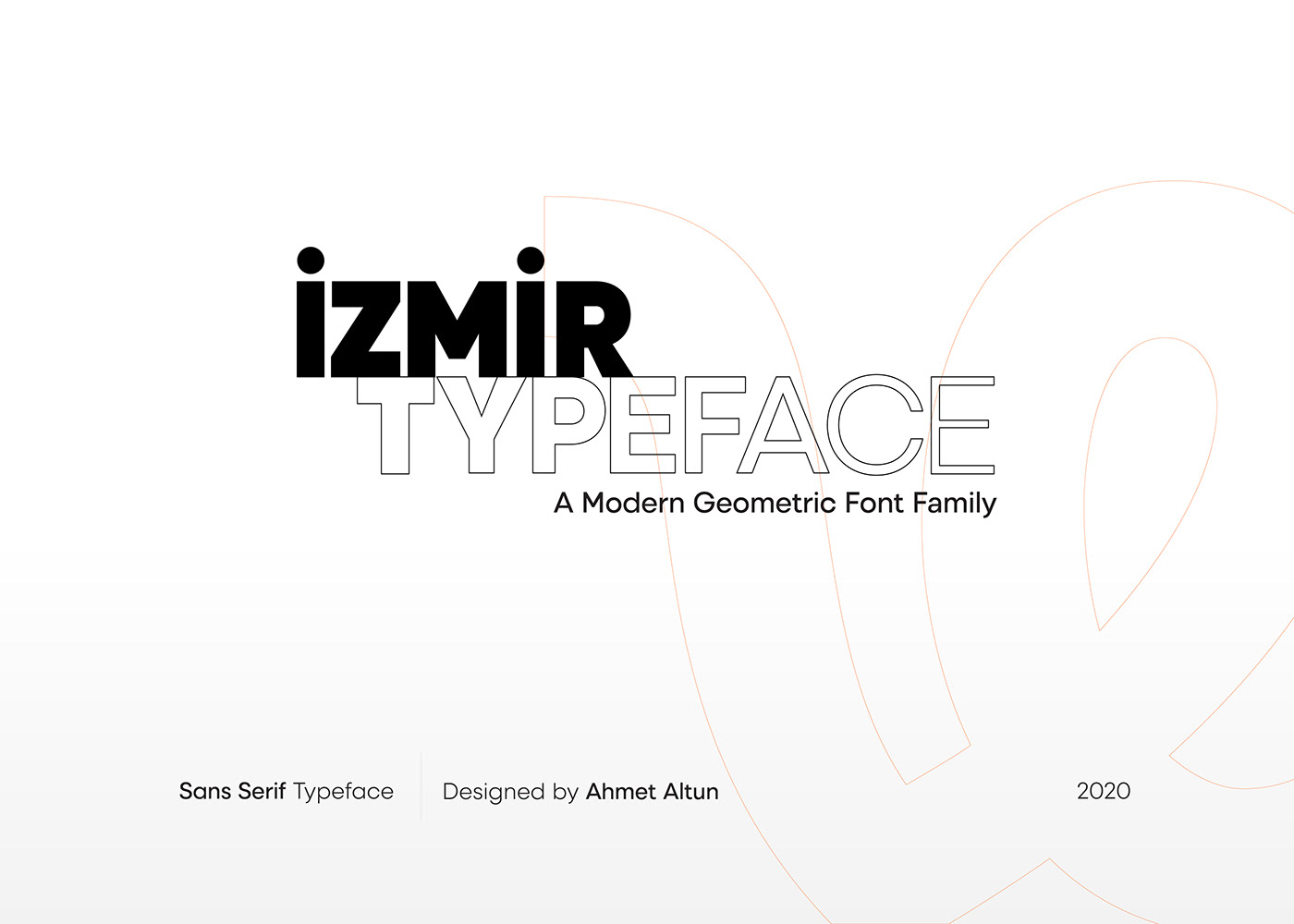 İzmir Typeface Promo